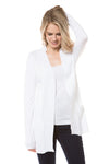 Ivory Long Cardigan- -Trendy Me Boutique, Granada Hills California