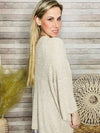 Taupe Knit Cardigan- -Trendy Me Boutique, Granada Hills California