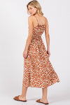 Amber Brown Halter Dress- -Trendy Me Boutique, Granada Hills California