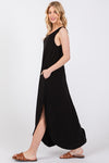 Black X Back Dress- -Trendy Me Boutique, Granada Hills California