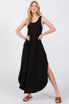 Black X Back Dress- -Trendy Me Boutique, Granada Hills California