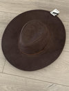 Brown Rope Trim Hat- -Trendy Me Boutique, Granada Hills California