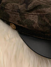 Olive Army Print Rope Cap- -Trendy Me Boutique, Granada Hills California