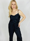 Sleeveless Black Jumpsuit- -Trendy Me Boutique, Granada Hills California