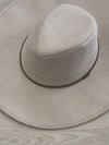Natural Rope Trim Hat- -Trendy Me Boutique, Granada Hills California