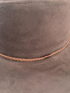 Brown Rope Trim Hat- -Trendy Me Boutique, Granada Hills California