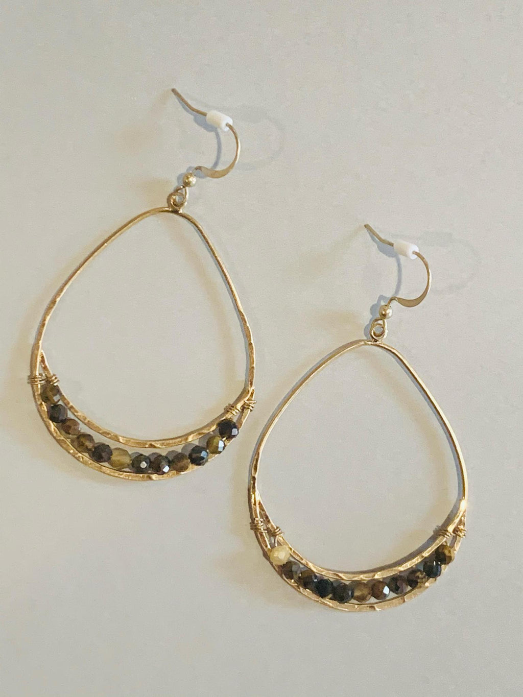 Jillian Brown Earrings- -Trendy Me Boutique, Granada Hills California