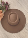 Brown Panama Hat- -Trendy Me Boutique, Granada Hills California