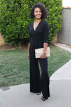 Cross Over Jumpsuit- -Trendy Me Boutique, Granada Hills California