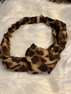 Brown Animal Print Headband- -Trendy Me Boutique, Granada Hills California