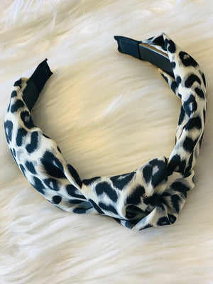 Leopard Headband- -Trendy Me Boutique, Granada Hills California