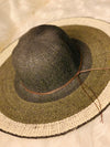Colored Straw Hat - Black- -Trendy Me Boutique, Granada Hills California