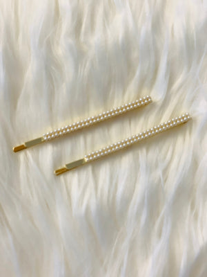 Pearl Hair Pins- -Trendy Me Boutique, Granada Hills California