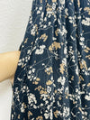 Blue Floral Wide Leg Pant- -Trendy Me Boutique, Granada Hills California