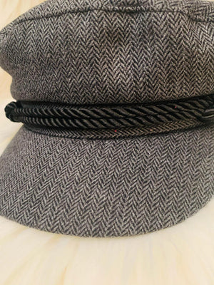 Grey Greek Fisherman Hat- -Trendy Me Boutique, Granada Hills California