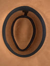 Dark Camel Rope Trim Hat- -Trendy Me Boutique, Granada Hills California