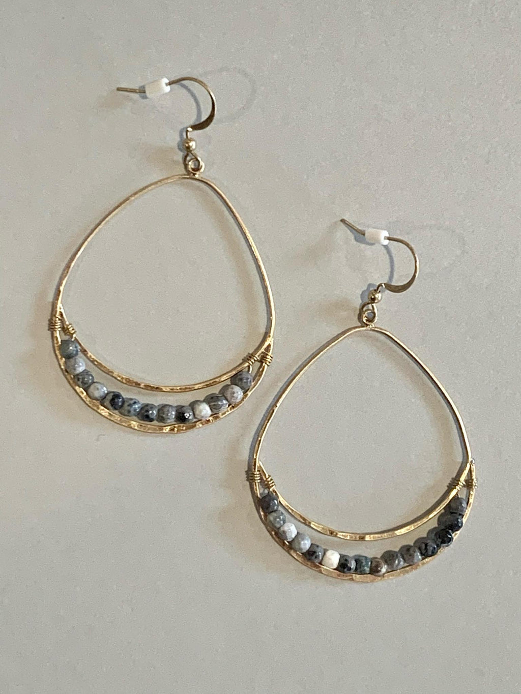 Jillian Grey Earrings- -Trendy Me Boutique, Granada Hills California