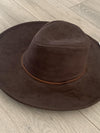 Brown Rope Trim Hat- -Trendy Me Boutique, Granada Hills California