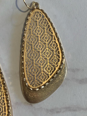 Trecia Gold Earrings- -Trendy Me Boutique, Granada Hills California