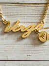 Birthday Month Necklace Virgo- -Trendy Me Boutique, Granada Hills California
