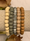 Earth Tone Stone Bracelet- -Trendy Me Boutique, Granada Hills California