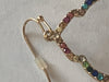 Multi Crystal Quatrefoil Earrings- -Trendy Me Boutique, Granada Hills California