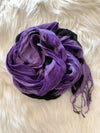 Purple Black Multi Circle Scarves- -Trendy Me Boutique, Granada Hills California