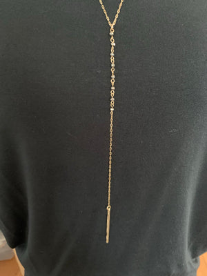 Double Hematite Faux Druzy Necklace- -Trendy Me Boutique, Granada Hills California