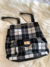 Plaid Backpack- -Trendy Me Boutique, Granada Hills California