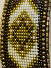 Brown Legendary Hand Beaded Bracelet- -Trendy Me Boutique, Granada Hills California