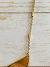 Brown Gold Chevron Necklace- -Trendy Me Boutique, Granada Hills California