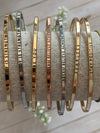 Message Bangles- -Trendy Me Boutique, Granada Hills California