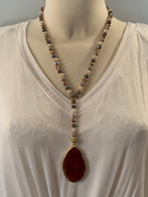 Layla Necklace- -Trendy Me Boutique, Granada Hills California