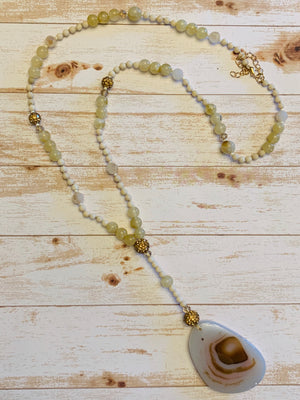 Christaline Necklace- -Trendy Me Boutique, Granada Hills California