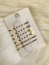 Stars Pearls 6 Piece Hairpins- -Trendy Me Boutique, Granada Hills California