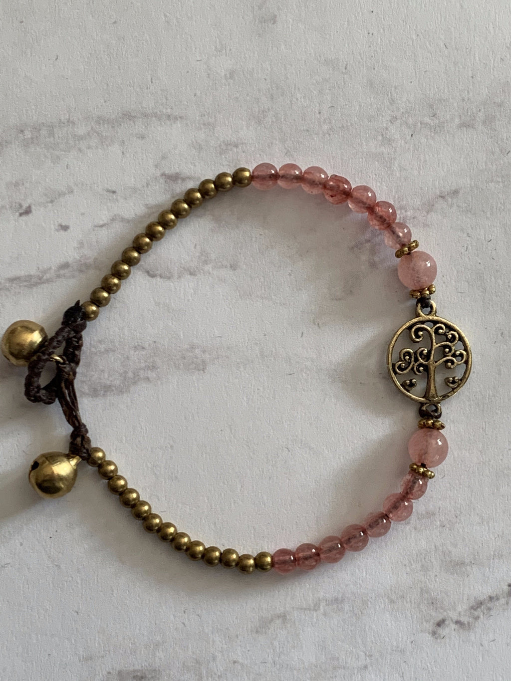 Pink Tree Of Life Bracelet- -Trendy Me Boutique, Granada Hills California