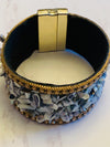Legendary Beaded Magnetic Bracelet - Navy- -Trendy Me Boutique, Granada Hills California