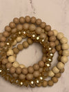 Natural Stone Bracelet- -Trendy Me Boutique, Granada Hills California