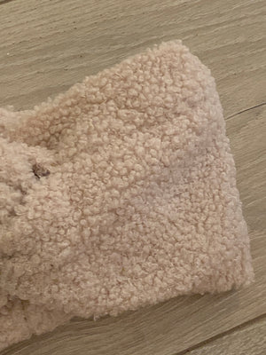Cream Sherpa Headband- -Trendy Me Boutique, Granada Hills California
