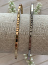 Message Bangles- -Trendy Me Boutique, Granada Hills California