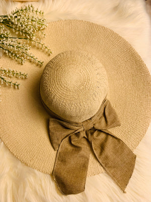 Light Tone Floppy Hat- -Trendy Me Boutique, Granada Hills California