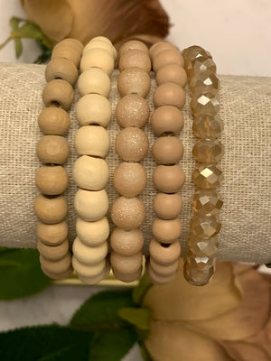 Natural Stone Bracelet- -Trendy Me Boutique, Granada Hills California