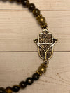 Hand Of God Brown Bracelet- -Trendy Me Boutique, Granada Hills California