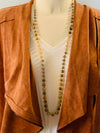 Taupe Zena Necklace- -Trendy Me Boutique, Granada Hills California